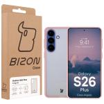 Carcasa Bizon Angelo compatibila cu Samsung Galaxy S26 Plus, Transparent / Roz 7 - lerato.ro
