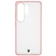 Carcasa Bizon Angelo compatibila cu Samsung Galaxy S26 Ultra, Transparent / Roz