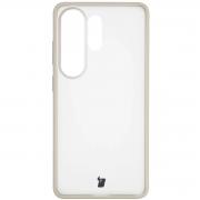 Carcasa Bizon Angelo compatibila cu Samsung Galaxy S26 Ultra, Transparent / Bej