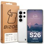 Carcasa Bizon Angelo compatibila cu Samsung Galaxy S26 Ultra, Transparent / Bej 7 - lerato.ro