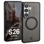 Carcasa Bizon MatteO cu MagSafe compatibila cu Samsung Galaxy S26 Ultra, Negru 3 - lerato.ro