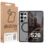Carcasa Bizon MatteO cu MagSafe compatibila cu Samsung Galaxy S26 Ultra, Negru 8 - lerato.ro