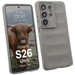Carcasa Bizon Tur compatibila cu Samsung Galaxy S26 Ultra, Light Grey 3 - lerato.ro