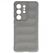 Carcasa Bizon Tur compatibila cu Samsung Galaxy S26 Ultra, Light Grey