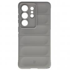 Carcasa Bizon Tur compatibila cu Samsung Galaxy S26 Ultra, Light Grey