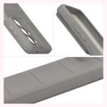 Carcasa Bizon Tur compatibila cu Samsung Galaxy S26 Ultra, Light Grey 8 - lerato.ro