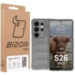 Carcasa Bizon Tur compatibila cu Samsung Galaxy S26 Ultra, Light Grey 9 - lerato.ro