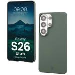 Carcasa Bizon Shell compatibila cu Samsung Galaxy S26 Ultra, Verde 3 - lerato.ro