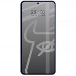 Set 2 folii sticla securizata Bizon Glass Edge Shadow Duo Privacy compatibile cu Samsung Galaxy S26 Plus / S25 Edge, Negru 4 - lerato.ro