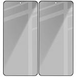Set 2 folii sticla securizata Bizon Glass Edge Shadow Duo Privacy compatibile cu Samsung Galaxy S26 Plus / S25 Edge, Negru 5 - lerato.ro