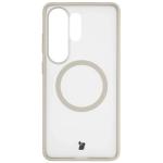 Kit protectie 2 in 1 BizonMobile, Carcasa Bizon MatteO si Folie sticla securizata Bizon Glass Edge, compatibil cu Samsung Galaxy S26 Ultra, Bej 2 - lerato.ro