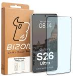 Kit protectie 2 in 1 BizonMobile, Carcasa Bizon MatteO si Folie sticla securizata Bizon Glass Edge, compatibil cu Samsung Galaxy S26 Ultra, Bej 10 - lerato.ro