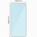 Folie sticla securizata Bizon Smart Glass compatibila cu Samsung Galaxy S25 FE / S24 FE, Transparent 3 - lerato.ro