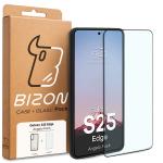 Kit protectie 2 in 1 BizonMobile, Carcasa Bizon Angelo si Folie sticla securizata Bizon Glass Edge, compatibil cu Samsung Galaxy S25 Edge, Negru 9 - lerato.ro