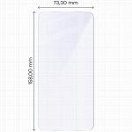 Set 2 folii sticla securizata Bizon Glass Mule compatibile cu Samsung Galaxy S25 FE, Transparent 3 - lerato.ro