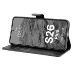 Husa flip cover Bizon Pocket compatibila cu Samsung Galaxy S26 Plus, Negru 6 - lerato.ro