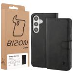 Husa flip cover Bizon Pocket compatibila cu Samsung Galaxy S26 Plus, Negru 7 - lerato.ro