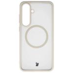 Kit protectie 2 in 1 BizonMobile, Carcasa Bizon MatteO si Folie sticla securizata Bizon Glass Edge, compatibil cu Samsung Galaxy S25 FE, Bej 3 - lerato.ro