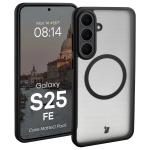 Kit protectie 2 in 1 BizonMobile, Carcasa Bizon MatteO si Folie sticla securizata Bizon Glass Edge, compatibil cu Samsung Galaxy S25 FE, Negru 4 - lerato.ro