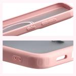 Kit protectie 2 in 1 BizonMobile, Carcasa Bizon MatteO si Folie sticla securizata Bizon Glass Edge, compatibil cu Samsung Galaxy S25 FE, Roz 7 - lerato.ro
