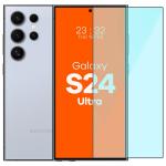 Folie sticla securizata Bizon Smart Glass compatibila cu Samsung Galaxy S24 Ultra, Transparent 2 - lerato.ro