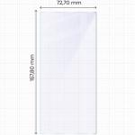 Set 2 folii sticla hibrid Bizon Glass Mule Duo compatibile cu Samsung Galaxy S24 Ultra, Transparent 3 - lerato.ro