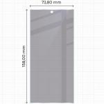 Folie sticla hibrid Bizon Glass Mule Shadow Privacy compatibila cu Samsung Galaxy S24 Ultra, Negru 3 - lerato.ro