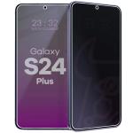 Folie sticla securizata Bizon Glass Mule Shadow Privacy compatibila cu Samsung Galaxy S24 Plus, Negru 4 - lerato.ro