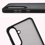 Kit protectie 2 in 1 BizonMobile, Carcasa Bizon Angelo si Folie sticla securizata Bizon Glass Edge, compatibil cu Samsung Galaxy S25 FE, Negru 5 - lerato.ro