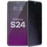 Folie sticla securizata Bizon Glass Mule Shadow Privacy compatibila cu Samsung Galaxy S24, Negru 4 - lerato.ro