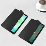 Husa Bizon Tab Clear Matt compatibila cu Samsung Galaxy Tab A11 / A9, Negru 6 - lerato.ro