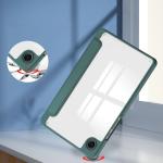 Husa Bizon Tab Clear Matt compatibila cu Samsung Galaxy Tab A11 / A9, Dark Green 7 - lerato.ro