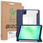 Husa Bizon Tab Clear Matt compatibila cu Samsung Galaxy Tab A11 / A9, Dark Blue 9 - lerato.ro