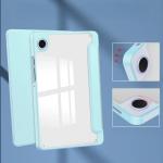 Husa Bizon Tab Clear Matt compatibila cu Samsung Galaxy Tab A11 / A9, Light Blue 4 - lerato.ro