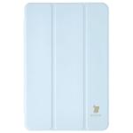 Husa Bizon Tab Clear Matt compatibila cu Samsung Galaxy Tab A11 / A9, Light Blue 5 - lerato.ro