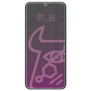 Folie sticla securizata Bizon Glass Mule Shadow Privacy compatibila cu Samsung Galaxy S25 Plus, Negru
