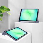 Husa Bizon Tab Clear Matt compatibila cu Samsung Galaxy Tab A11 / A9, Lavander 3 - lerato.ro