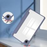 Husa Bizon Tab Clear Matt compatibila cu Samsung Galaxy Tab A11 / A9, Lavander 7 - lerato.ro