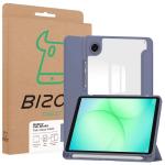 Husa Bizon Tab Clear Matt compatibila cu Samsung Galaxy Tab A11 / A9, Lavander 9 - lerato.ro