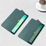 Husa Bizon Tab Clear Matt compatibila cu Samsung Galaxy Tab A11 Plus / A9 Plus, Dark Green 6 - lerato.ro