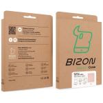 Husa Bizon Tab Clear Matt compatibila cu Samsung Galaxy Tab A11 Plus / A9 Plus, Roz 10 - lerato.ro