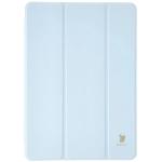 Husa Bizon Tab Clear Matt compatibila cu Samsung Galaxy Tab A11 Plus / A9 Plus, Light Blue 5 - lerato.ro