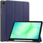 Husa Bizon Tab Lizard compatibila cu Samsung Galaxy Tab A11 Plus / A9 Plus, Dark Blue 8 - lerato.ro