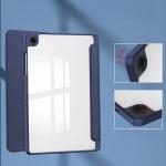 Husa Bizon Tab Clear Matt compatibila cu Samsung Galaxy Tab A11 Plus / A9 Plus, Dark Blue 4 - lerato.ro