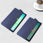 Husa Bizon Tab Clear Matt compatibila cu Samsung Galaxy Tab A11 Plus / A9 Plus, Dark Blue 6 - lerato.ro