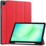 Husa Bizon Tab Lizard compatibila cu Samsung Galaxy Tab A11 Plus / A9 Plus, Rosu 8 - lerato.ro