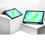 Husa Bizon Tab Lizard compatibila cu Samsung Galaxy Tab A11 Plus / A9 Plus, Rosu 6 - lerato.ro