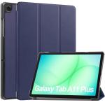 Husa Bizon Tab Croc compatibila cu Samsung Galaxy Tab A11 Plus / A9 Plus, Dark Blue 6 - lerato.ro