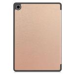 Husa Bizon Tab Lizard compatibila cu Samsung Galaxy Tab A11 Plus / A9 Plus, Rose Gold 7 - lerato.ro