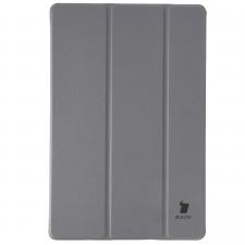 Huse Samsung Galaxy Tab A, Husa Bizon Tab Croc compatibila cu Samsung Galaxy Tab A11 Plus / A9 Plus, Gri, lerato.ro